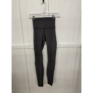 Lululemon Gray Leggings Size 2 Cotton Blend Ankle - NWOT